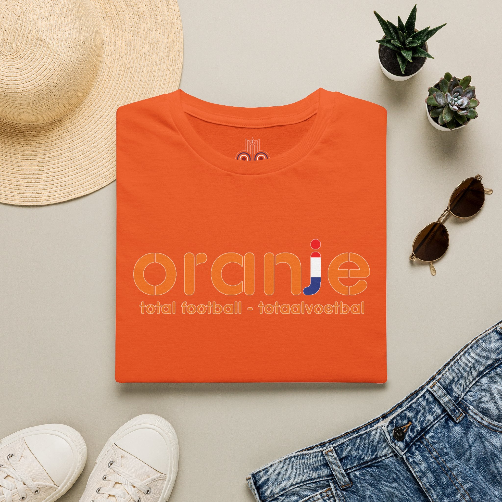 Netherlands Oranje Total Football Shirt | Dutch Soccer Fan Shirt | Total Football Inspired Apparel | Scallywag Swag