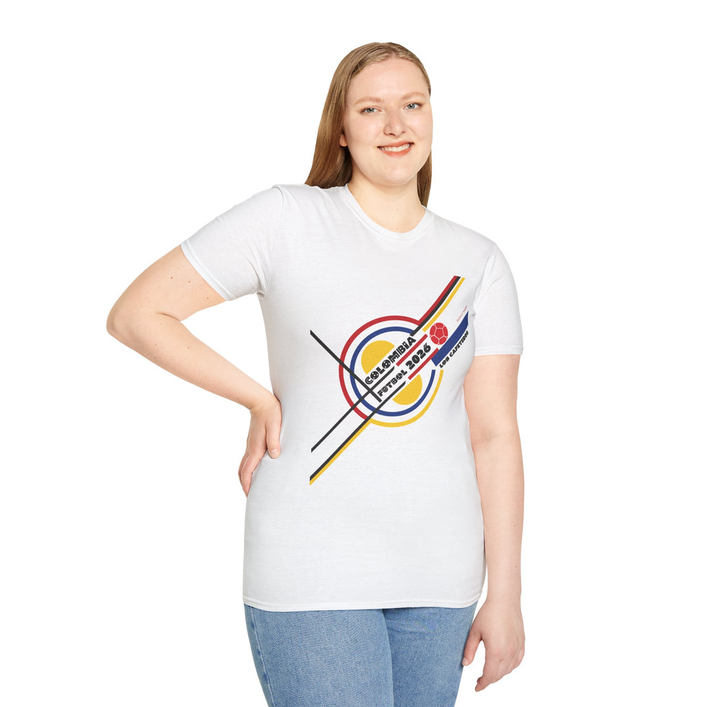 Colombia Football World Cup 26 Tee | Colombia Soccer Shirt | Los Cafeteros Fan T-Shirt | Colombia Supporter Apparel | Scallywag Swag