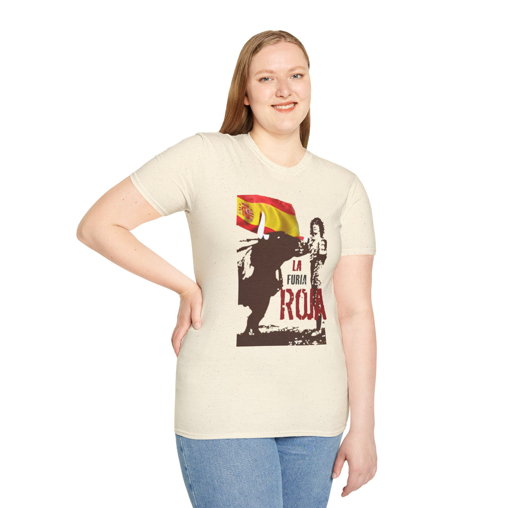 Spain La Furia Roja T-Shirt WC 26 | Retro Spain Football Tee | Spain Soccer Fan Shirt | La Roja Inspired Apparel | Scallywag Swag