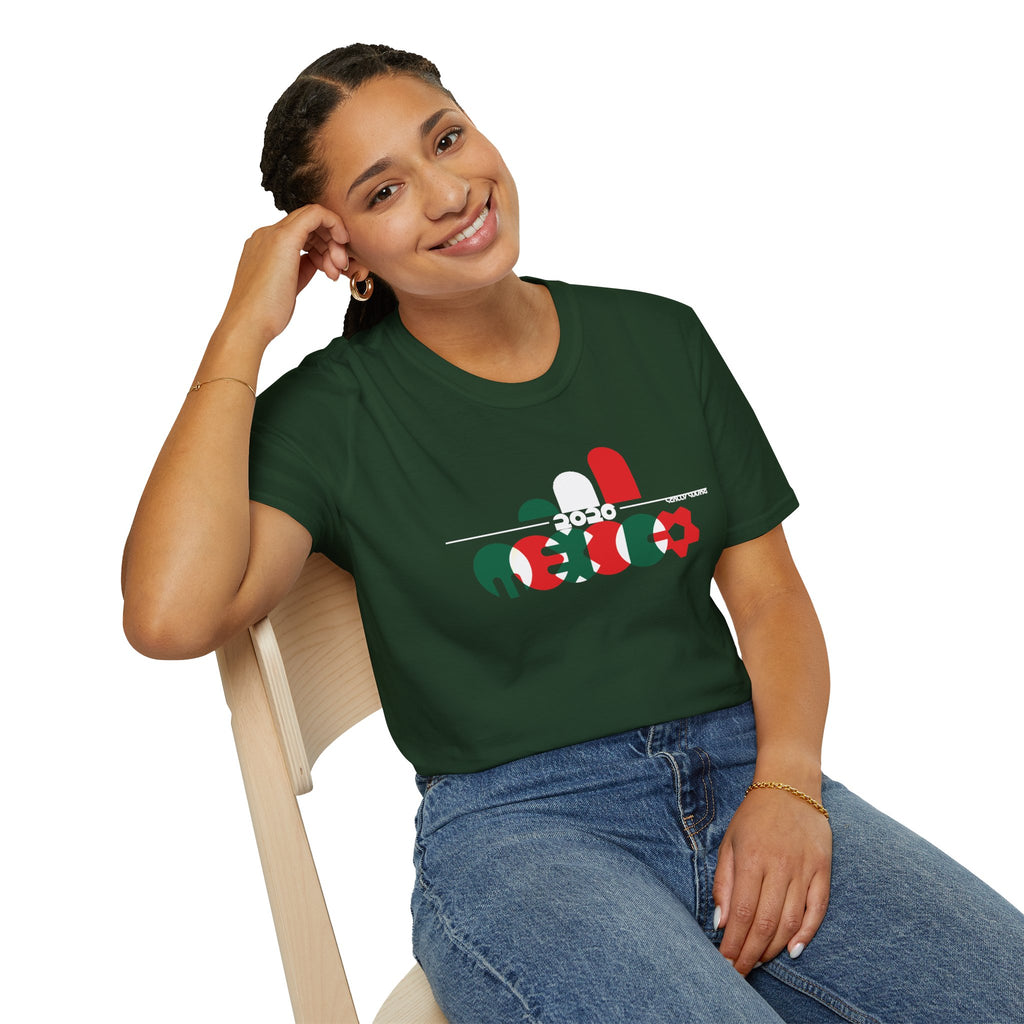 Mexico Football World Cup 26 Tee | Retro Mexico Soccer Shirt | El Tri Fan T-Shirt | Mexico Football Supporter Apparel | Scallywag Swag