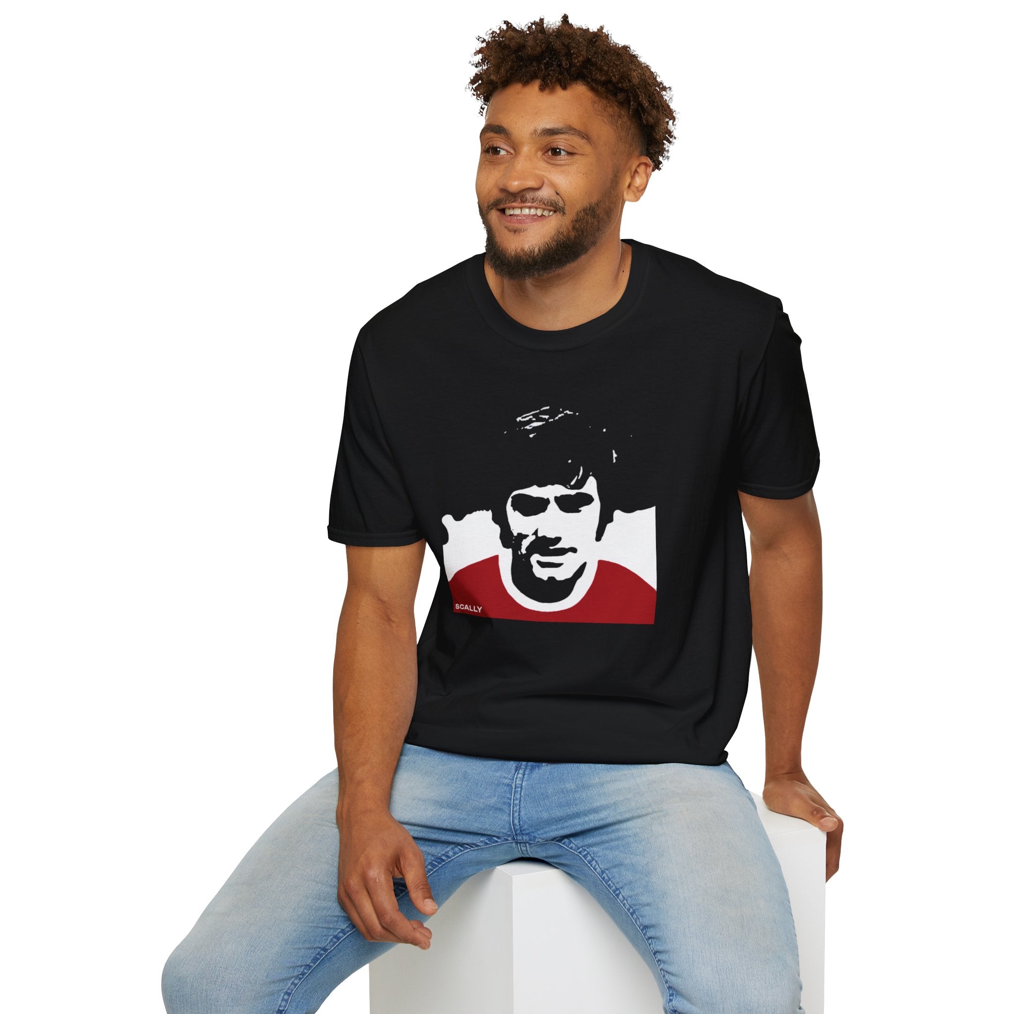 George Best Scally | Football Casual Culture Tee | Retro Man Utd Shirt | Scallywag Swag