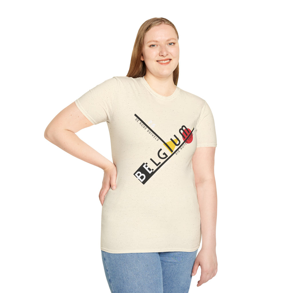 Belgium World Cup 26 Retro T-Shirt | Red Devils Football Tee | Belgium Soccer Fan Shirt | Retro Belgium Football Apparel | Scallywag Swag