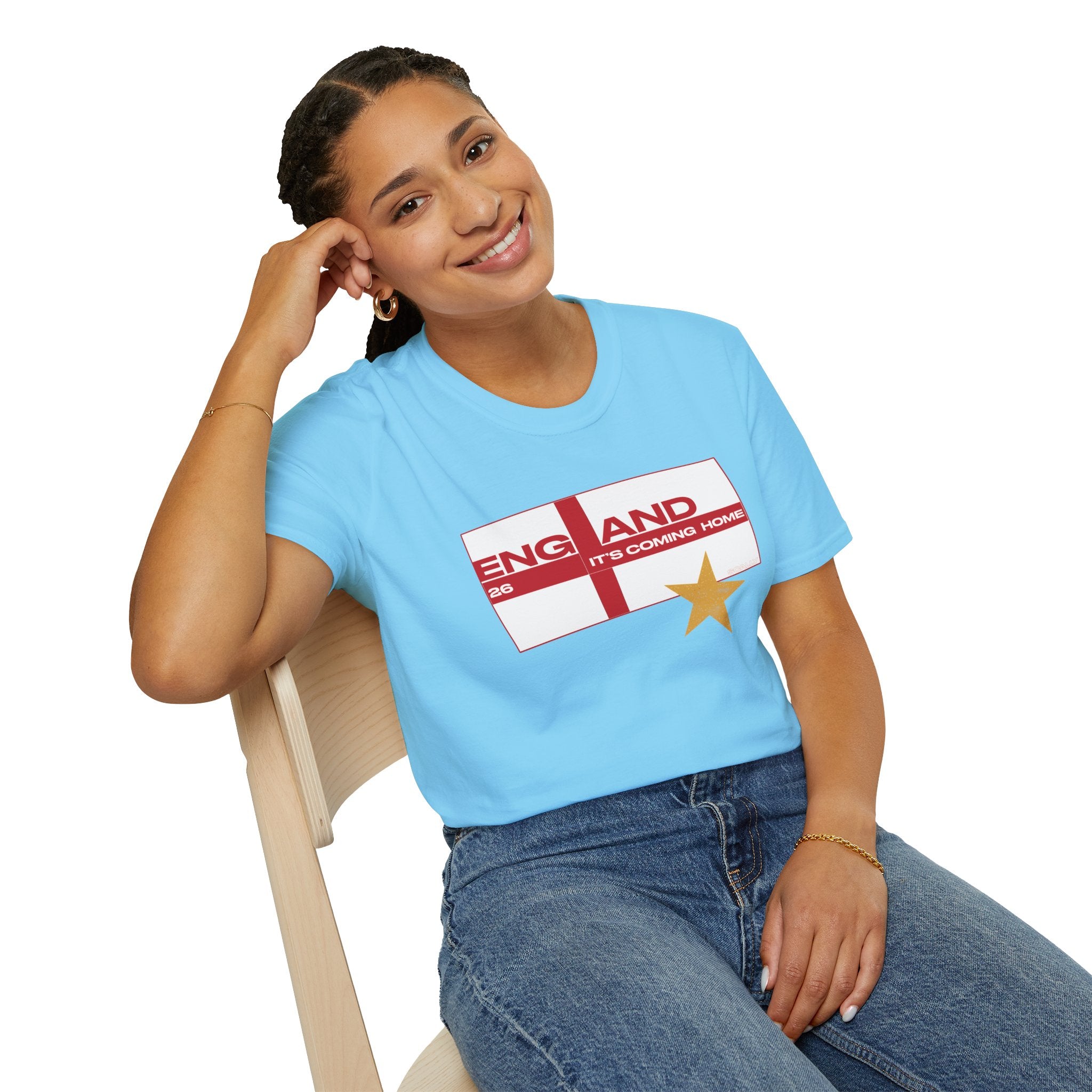England WC 26 Retro Boys T-Shirt | Scally England Shirt | Three Lions Football Tee | It's Coming Home Shirt | Scallywag Swag